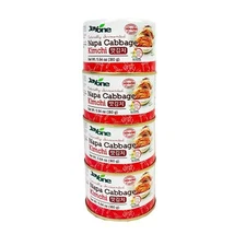 Jayone Korean Canned Napa Cabbage Kimchi Pack of 4 564 Ounce Shelf Stable Pro...