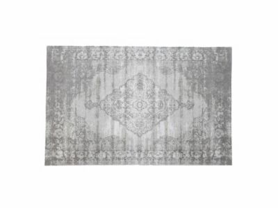 Teppich Jacquard Kelim Vintage Kelly CHARCOAL grau  240 x 170 cm