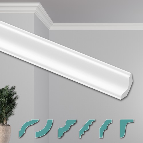 HEXIMO plafondlijsten modern piepschuim, 30 meter stuclijsten piepschuim lijsten - Afbeelding 37 van 78