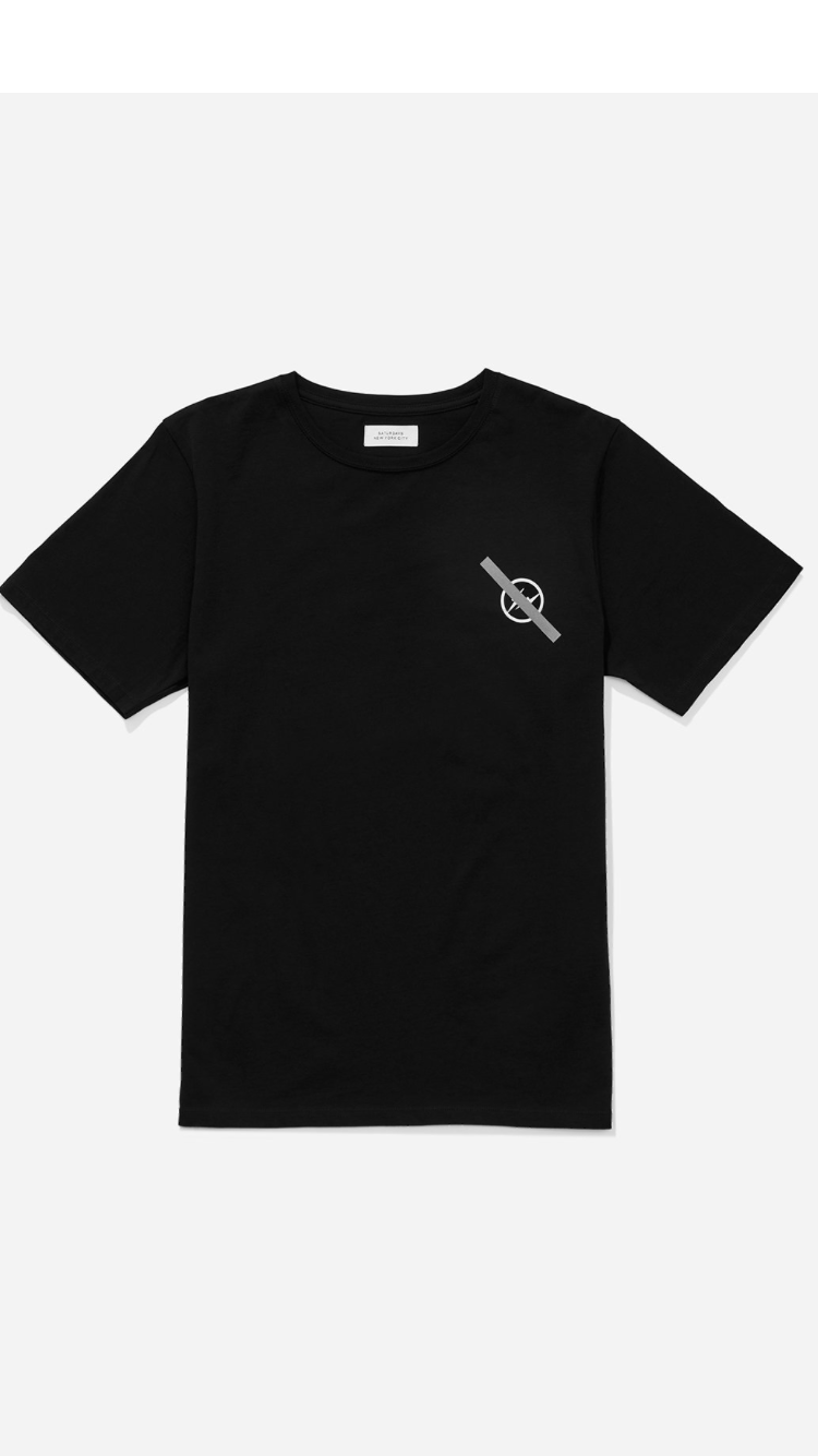 NEW SATURDAYS NYC FRAGMENT SHIRT. SIZE MEDIUM. BLACK. SUPREME. AUTHENTIC