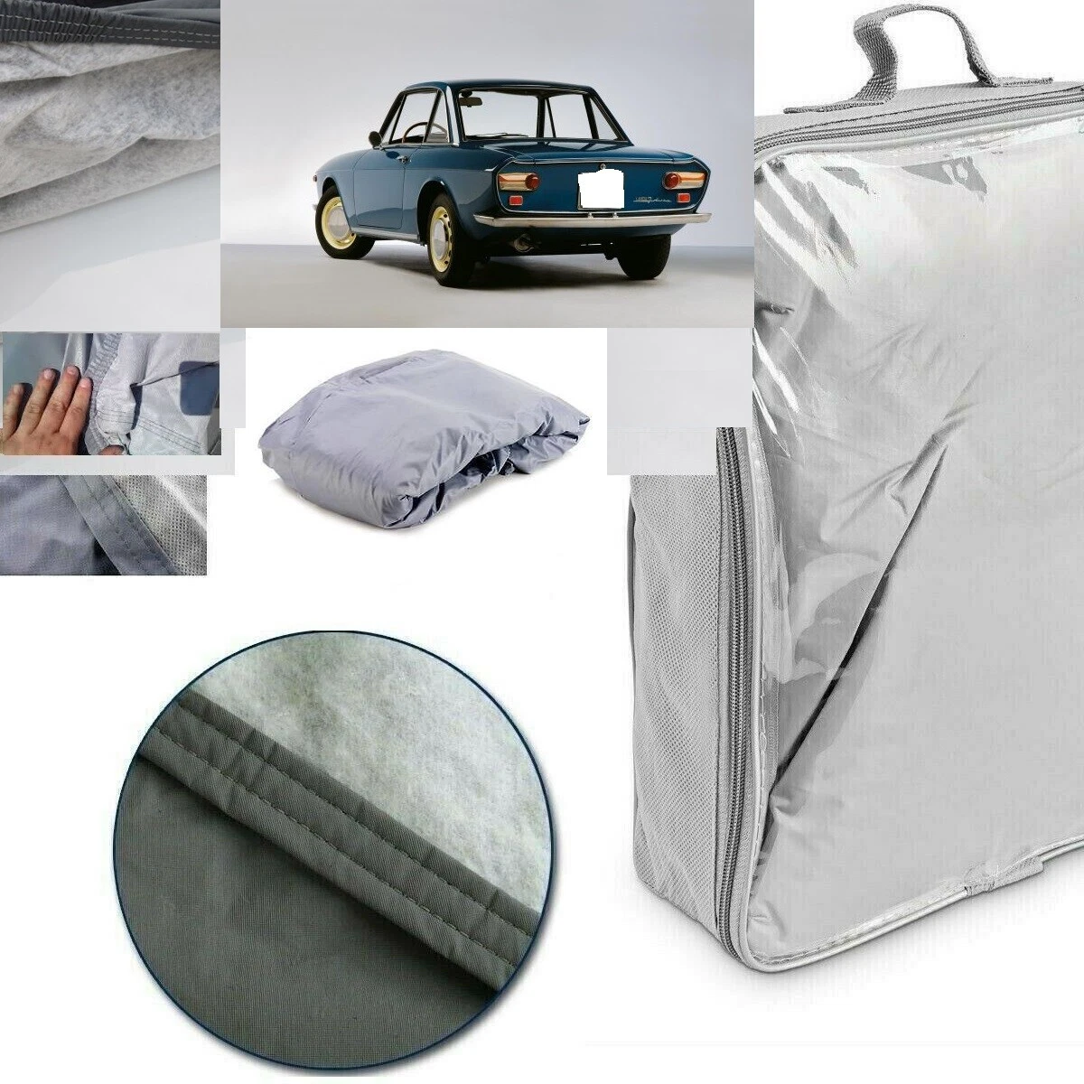 Housse De Protection Auto Kegel-Blazusiak Pour Lancia Kappa Berline – Gris, Imperméable