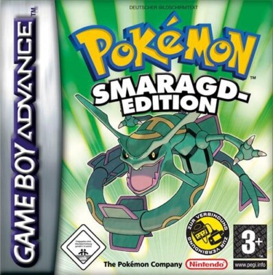 Nintendo GameBoy Advance Spiel Pokemon Smaragd Edition DEUTSCH Modul 