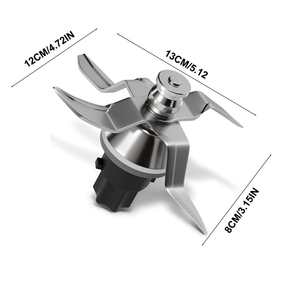 SOSALUK Gruppo Coltelli Lama Compatibile Con Vorwerk Thermomix Bimby TM31 Coltello Mixer In Acciaio Inox Accessorio Di Ricambio Per Robot Cucina