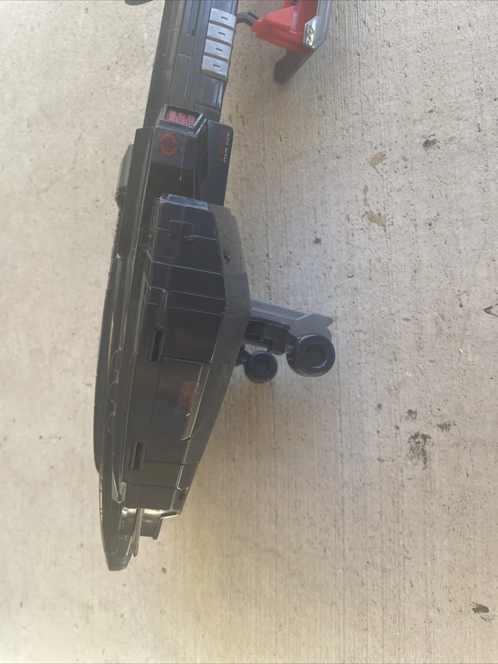 Avión a reacción GI Joe Rise of Cobra Night Raven 2008 Hasbro probado funciona no completo Foto 3 de 4