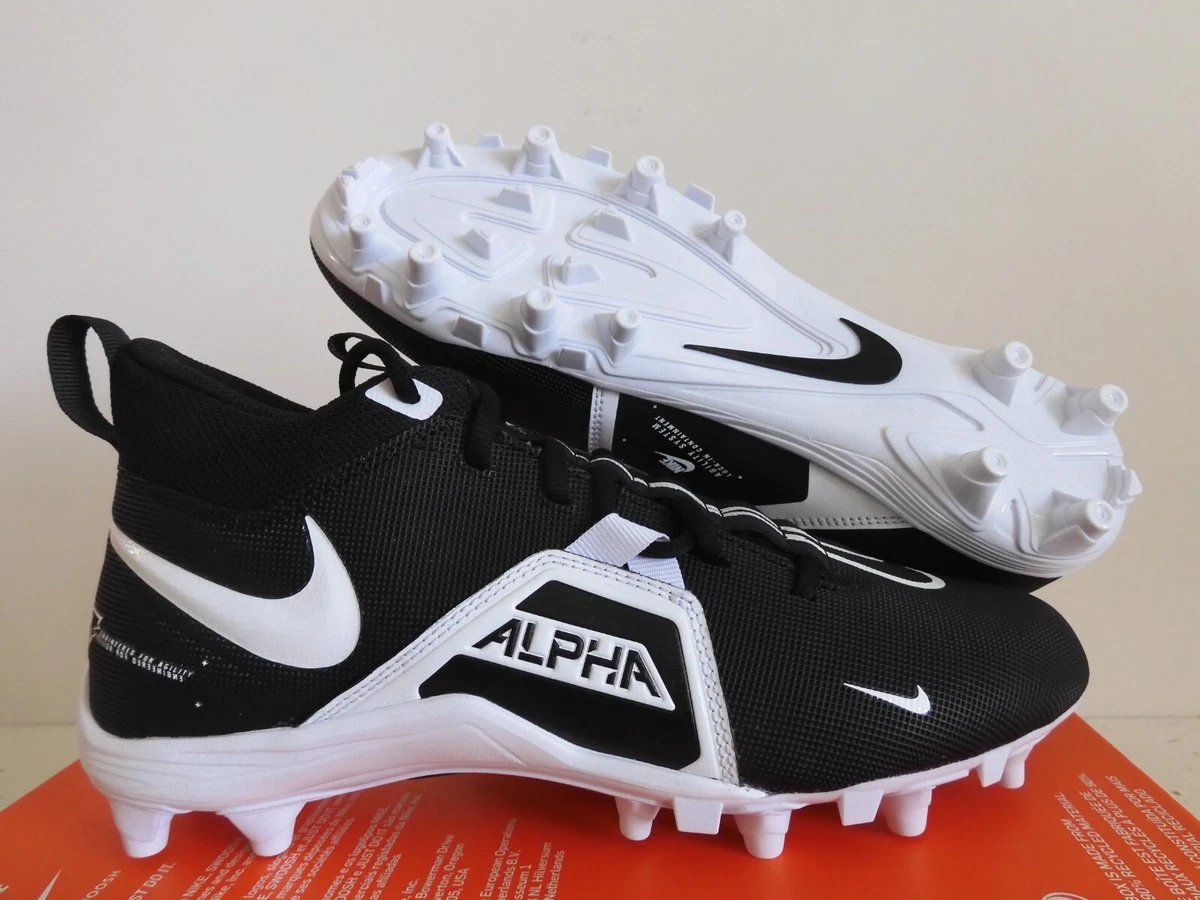 Nike Alpha Menace Varsity 3 Football Cleats Men\'s 12 Black/ White............... Nike Alpha Menace Pro 3  main image 2