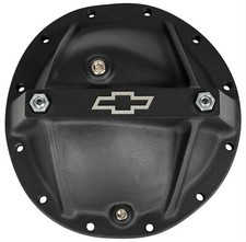 Proform 141-697 Chevy Bowtie Diff Cover Aluminum 12bolt Gm 8.875in Black Crinkle