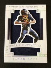 2016 National Treasures Collegiate Jared Goff Silhouettes Materials RC #/99 🔥