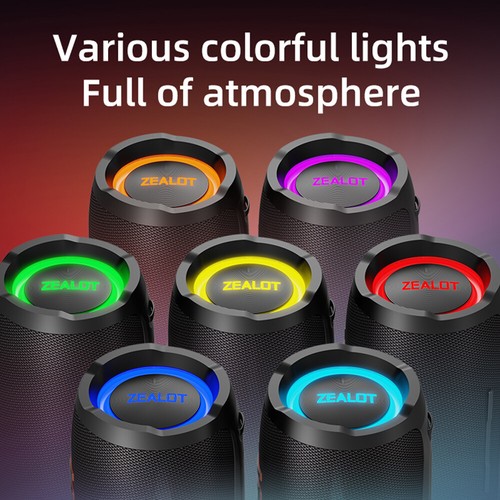 S76 Portable Speaker with 5.3 Technology Waterproof & V0N0 - Picture 7 of 12