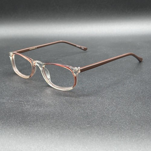 Limited Edition Lookover Eyeglasses Frame Brown/Crystal 50-22-140 Used