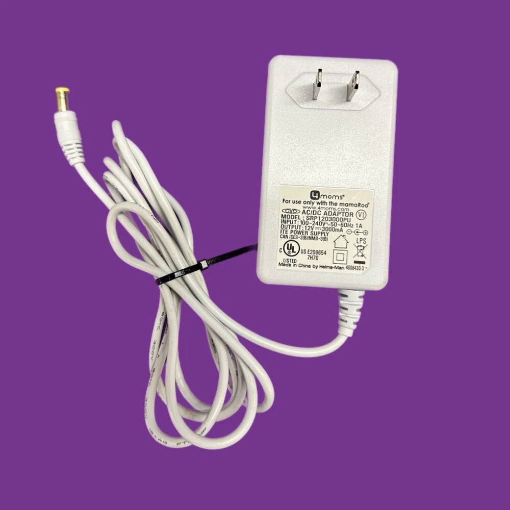 4Moms MamaRoo infant swing REPLACEMENT AC power cord #1037