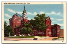 Knox County Court House Knoxville TN Clock Tower Tree Hotel Andrew Johnson