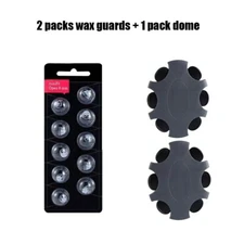 Hearing Aid Dome for Oticon MiniFit Open 8mm Domes w/ Prowax Minifit Wax Guards