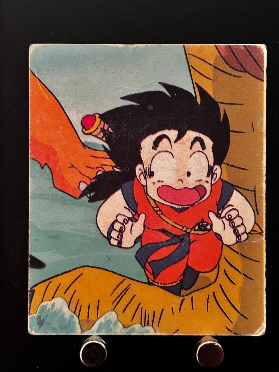 Son Gohan Dragon Ball Mini Card AMADA #60 Vintage Japanese Son Gohan Dragon Ball Mini Card AMADA #60 Vintage Japanese