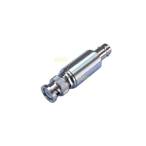 BNC Male to Female RF Coaxial DC Block 5W DC-3GHz 50Ω Stainless steel DC-Block - Picture 2 of 4