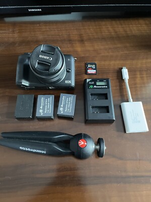 Canon EOS M50 Mark ii and accessories