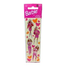 Sealed vintage 1998 SandyLion Barbie Doll stickers with butterflies NIP