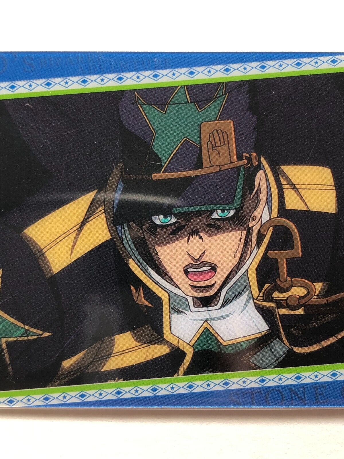 JoJo's Bizarre Adventure Part 6 Stone Ocean Wafer Card Jotaro Kujo BANDAI #1