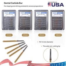 Dental ENDO-Z Tungsten Carbide Burs FG High Speed Round Endodontic Bur Drills