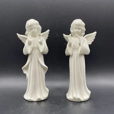 Pair of Karl-Heinz Klette Dresden Porcelain Conductor Angel