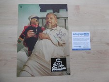 Peter Ustinov Autogramm signed A4 Lobbycard "Drei Fremdenlegionäre" ACOA