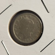 1905 5C Liberty V Nickel