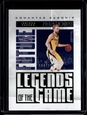 2020-21 Hoops #9 Domantas Sabonis Future Legends of the Game #/999