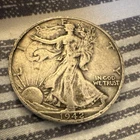1942-D Walking Liberty Half Dollar Silver 50C Circulated Denver Mint