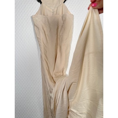 Whimsigoth Lace Trim Maxi Dress Cream/Blk Cut Out Sz 4 NEW Princess Polly  Keila | eBay