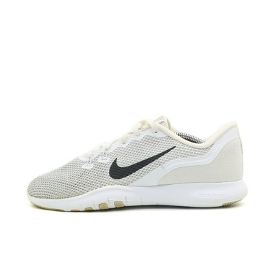 Nike Damen Flex Trainer 7 Sneaker Weiß Mesh Atmungsaktiv Trainingsschuhe EU 40,5