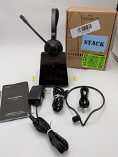 Jabra Engage 75 Single Wireless Ear-Pad Headset With Charger And Microphone
