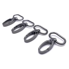 10 PCS 1 Inch Swivel Lobster Clasps Hooks Purse Bag Making Push Gate Snap