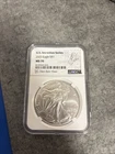 2023 American Silver Eagle S$1 NGC MS 70 US Invention Series Fiber Optic Cable