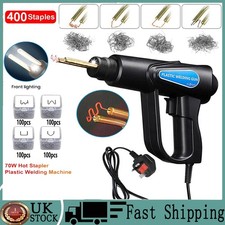 Plastic Welding Kit with Hot Stapler Gun - for Car Body Bumper Crack Repair