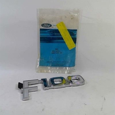 NOS OEM FORD 82 83 F100 E2TZ-16720-B FRONT FENDER EMBLEM NAME PLATE