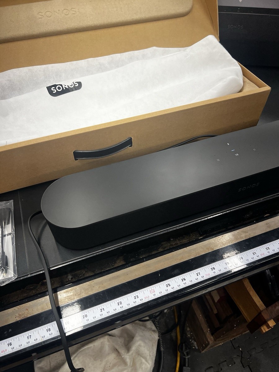 Sonos Beam Wireless Soundbar Speaker - Black (BEAM1US1BLK Sonos Beam Wireless Soundbar Speaker - Black (BEAM1US1BLK