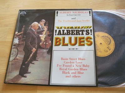 LP Albert Nicholas & The Traditional Jazz Studio Vinyl Supraphon CSSR 1 15 1420