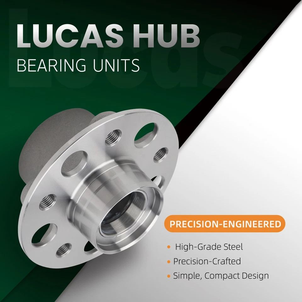 Par Lucas: 2 bujes de rueda delanteros izquierdo derecho nuevos para Mercedes-Benz Clase E Clase CLS-Class Foto 2 de 4