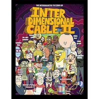 Rick And Morty Gerahmtes Bild Stars Of Interdimensional Cable Kunstdruck
