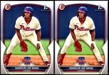 Marcus Lee Sang (2) Card Lot - UNIQUE FIND – ONE OF A KIND