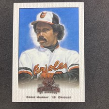 Eddie Murray 2002 Donruss Diamond Kings SP Card #130 MLB Baltimore Orioles