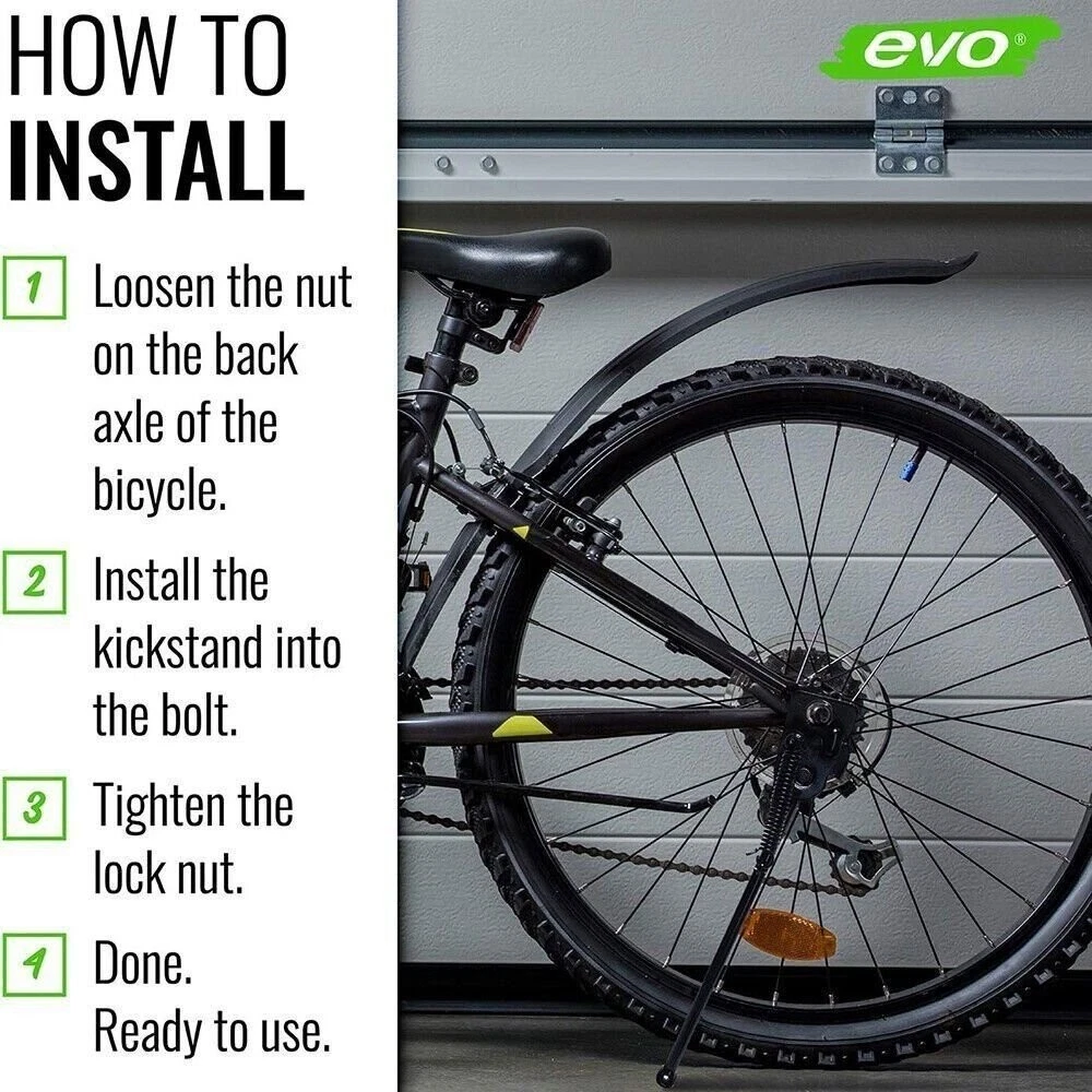 EVO Axle Mount Kickstand - Thumbnail 4