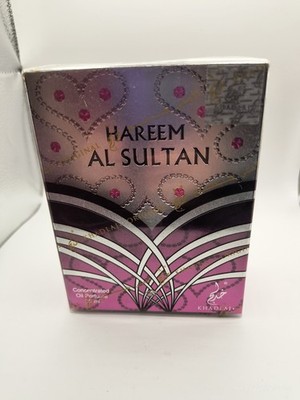 Hareem Al Sultan Silver Perfume Oil-35ML by Khadlaj Floral Musks Sealed 