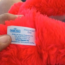 Sesame Street 1992 Elmo Plush Child Dimension 15 Inch