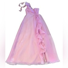 MARCHESA NOTTE***Elegant Pink One-Shoulder Gown***US 4 $1095