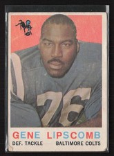 1959 Topps #36 Gene Lipscomb - VG Set Break! RC