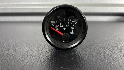 VDO 310-030-023 Water Temperature Gauge 100-250°F 40-120°C 12V 