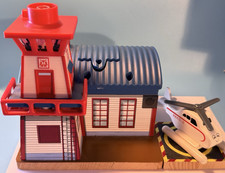 Thomas Friends Wooden Railway Harold s Helipad Search Rescue Center Working