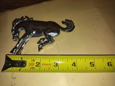 Vintage Ford Bronco Chrome Bucking Horse Emblem KBC 800410 E37B 16C144-AA