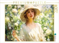 Calvendo Puzzle In A Blooming Garden | 2000 Pieces, Finished Size 35.4 × 26.4 In