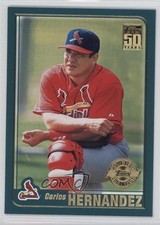 2001 Topps Home Team Advantage Carlos Hernandez #423 fm0